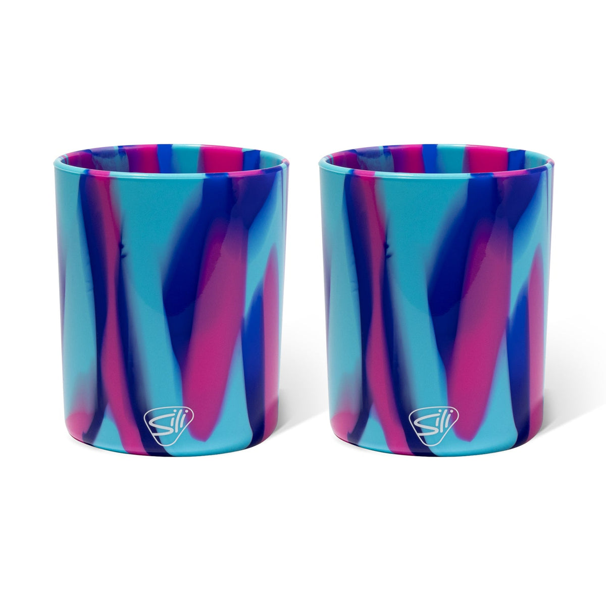 Silipint Silicone 12 oz Rocks Glass Pack of 2