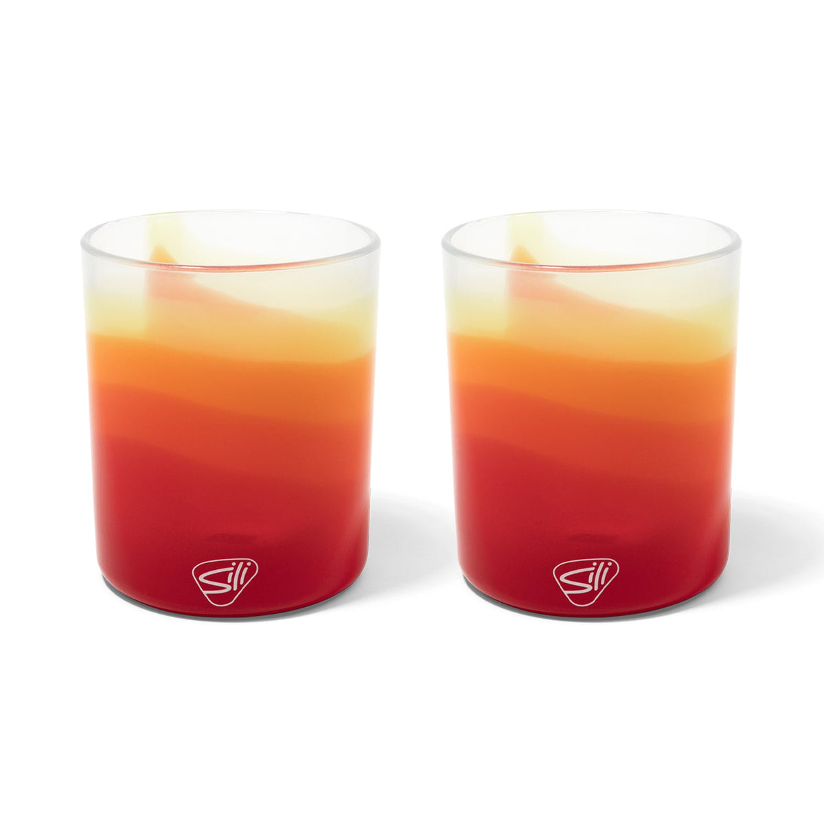 Silipint Silicone 12 oz Rocks Glass Pack of 2