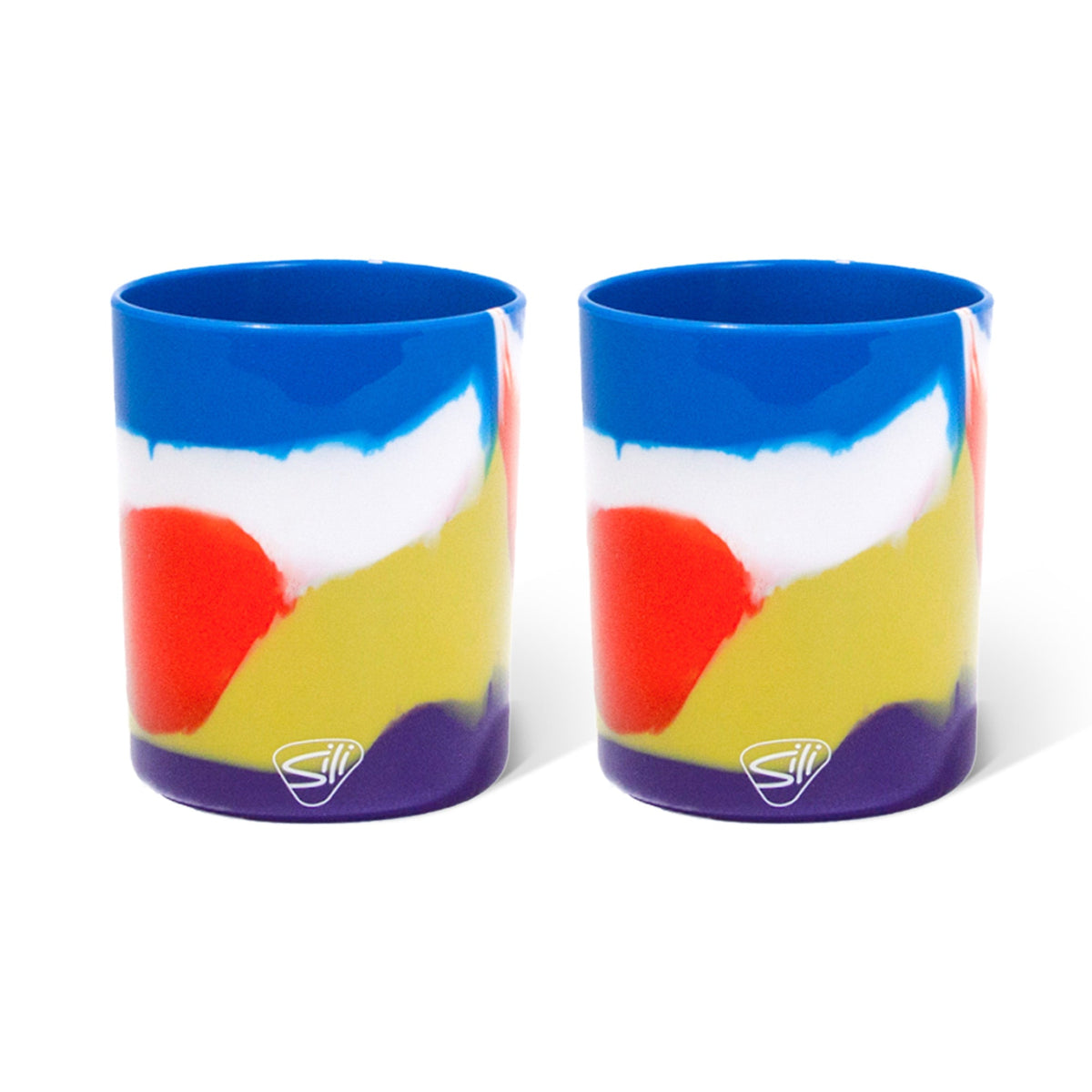 Silipint Silicone 12 oz Rocks Glass Pack of 2
