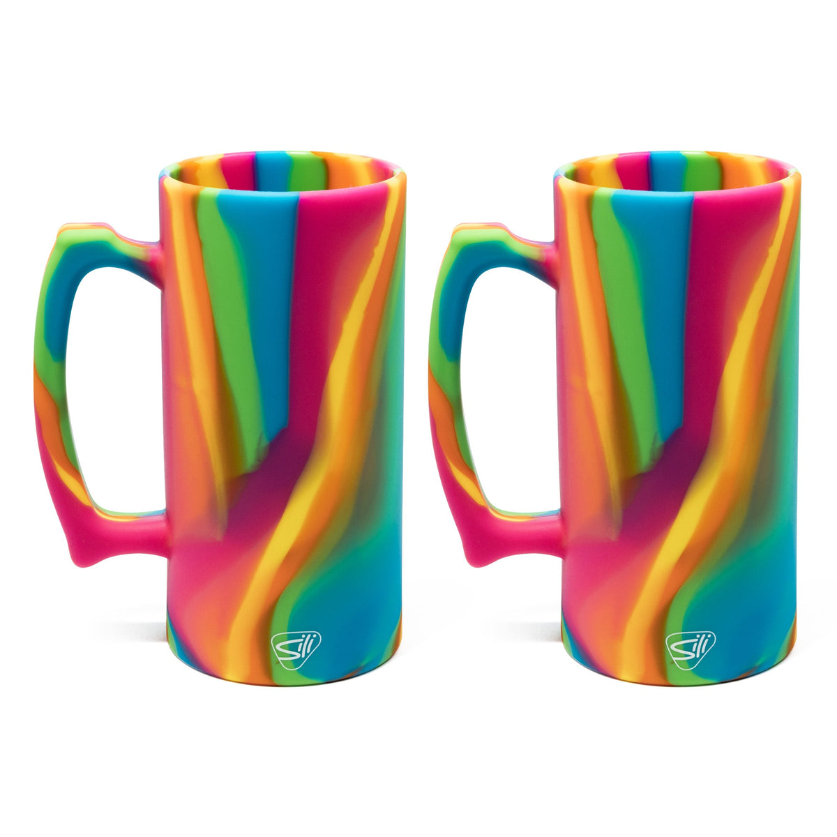 Silipint Silicone 28 oz Beer Stein Pack of 2