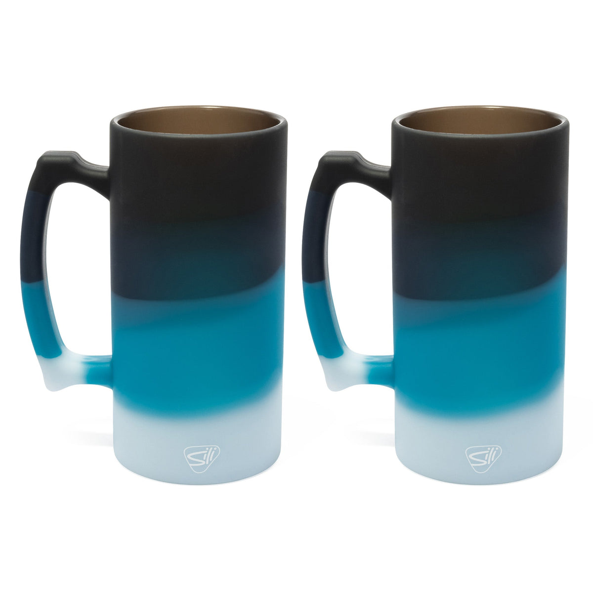 Silipint Silicone 28 oz Beer Stein Pack of 2