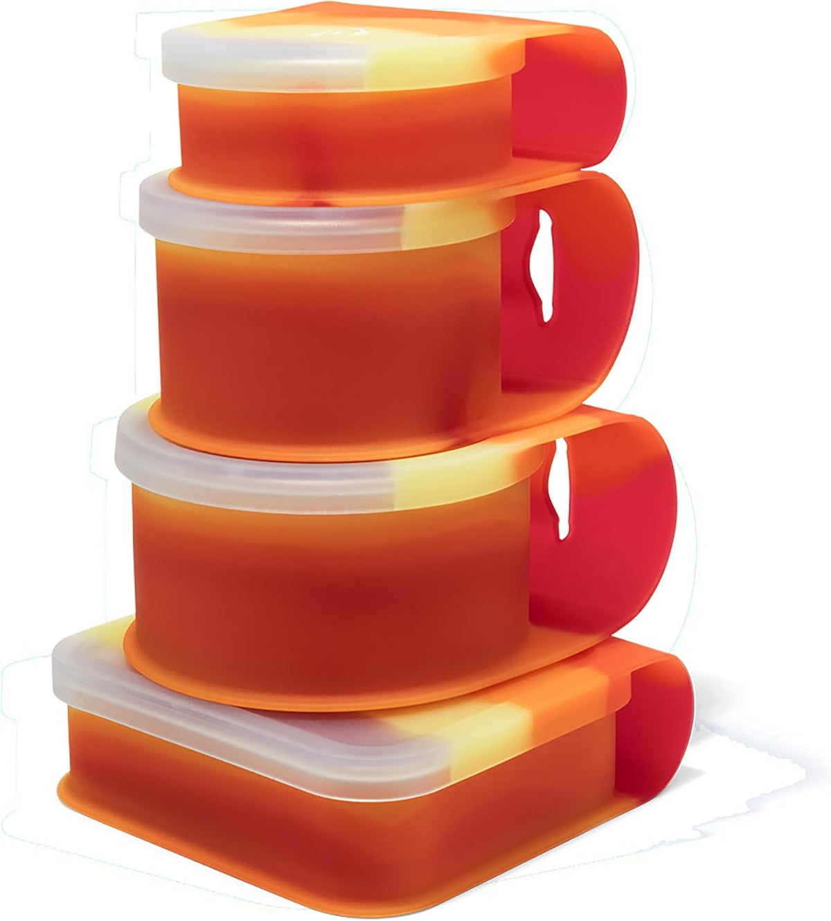 Silipint Silicone 10 oz, 20 oz, 25 oz, 30 oz Go Go Bowl Set