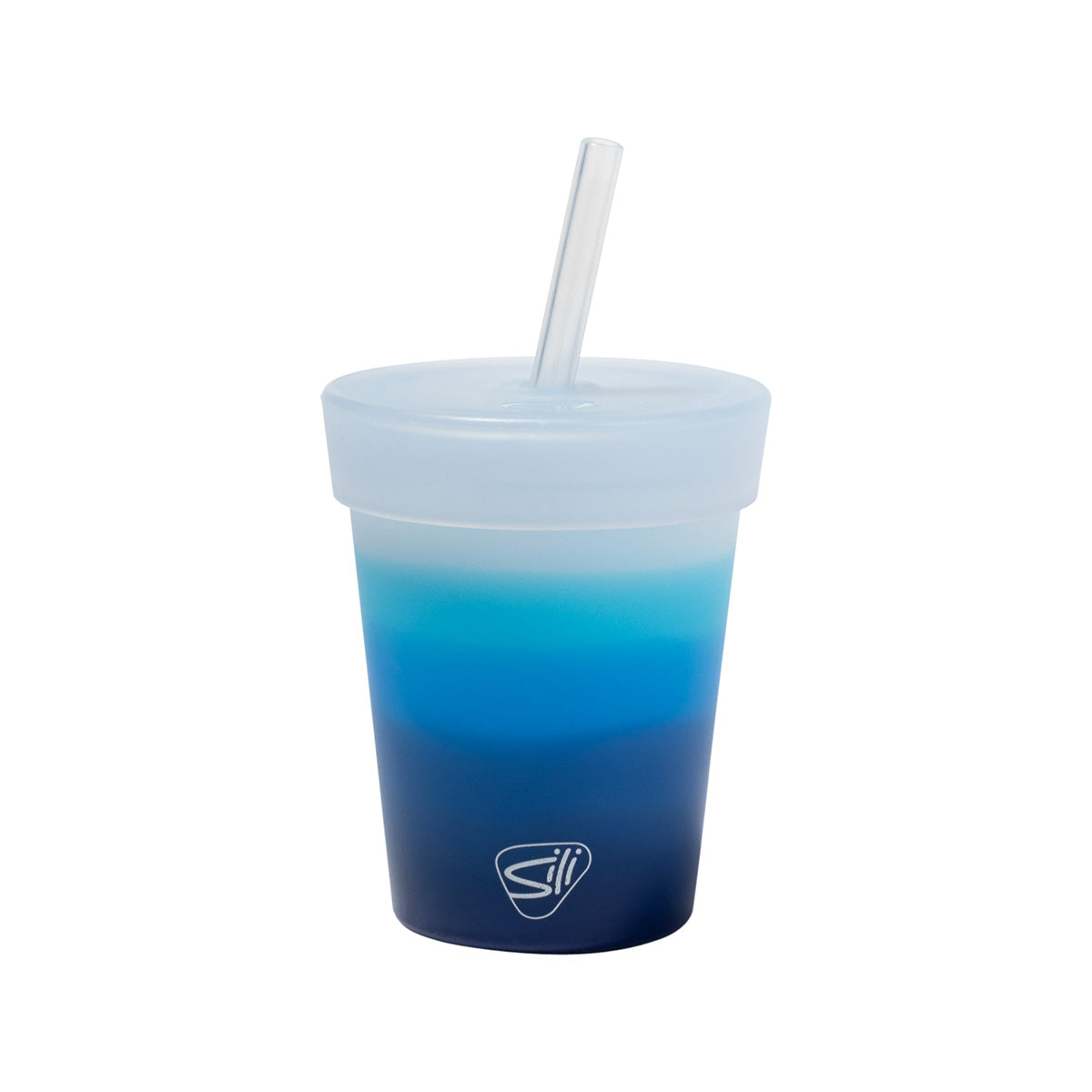 Silipint Silicone 8 oz Kids Straw Tumbler