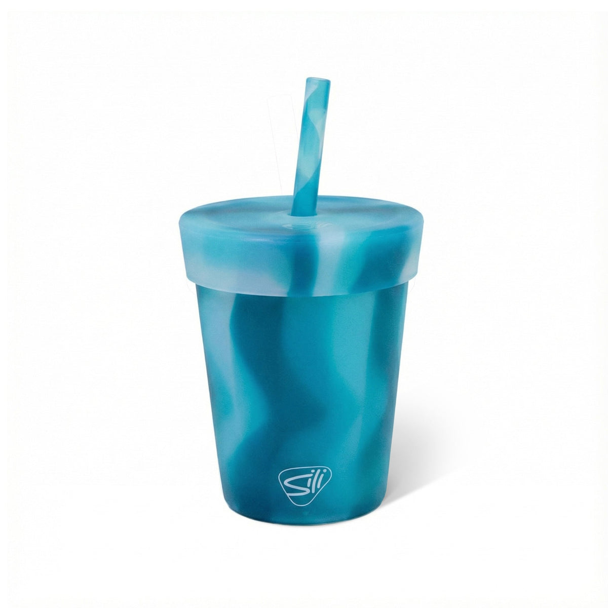 Silipint Silicone 8 oz Kids Straw Tumbler