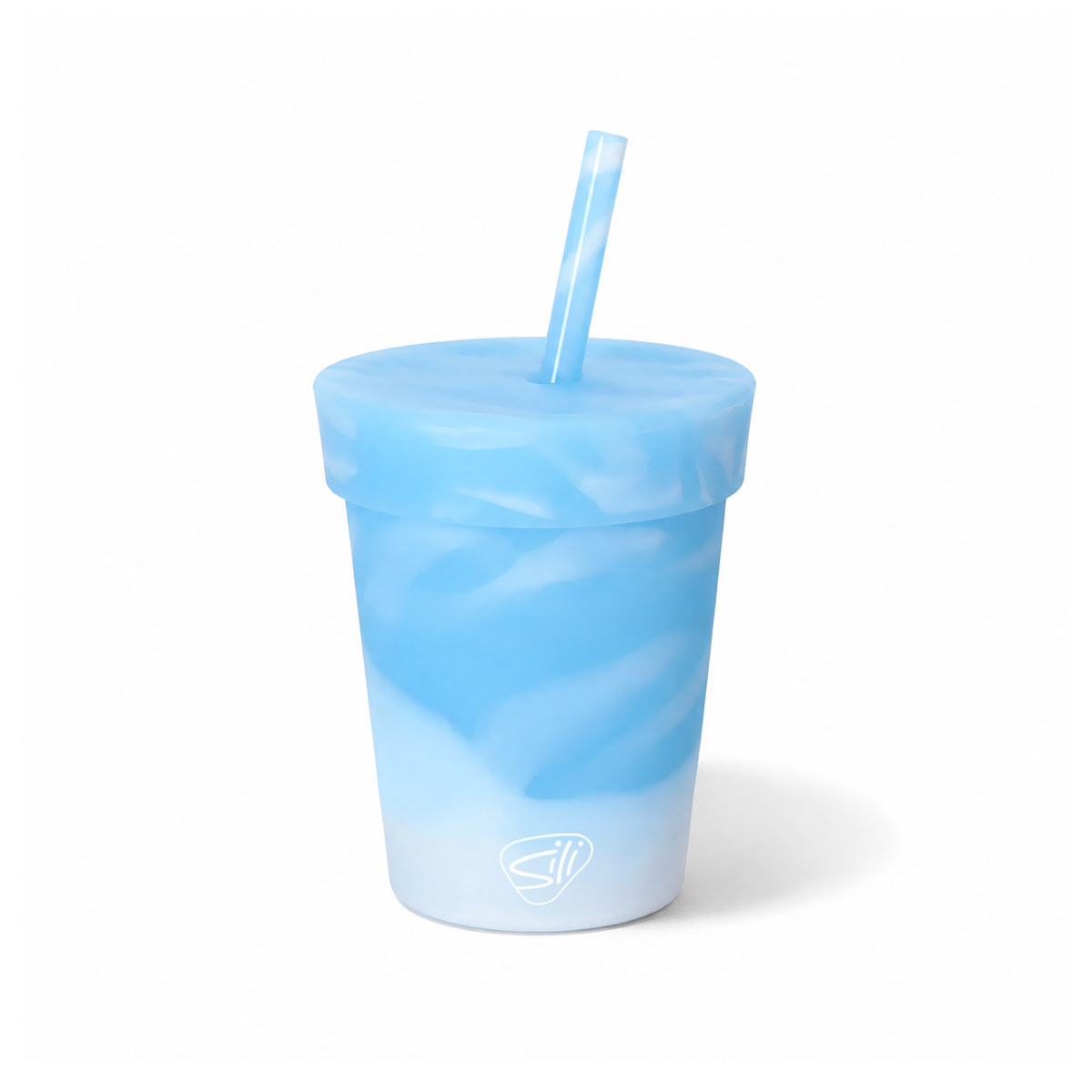 Silicone 8 oz Kids Straw Tumbler