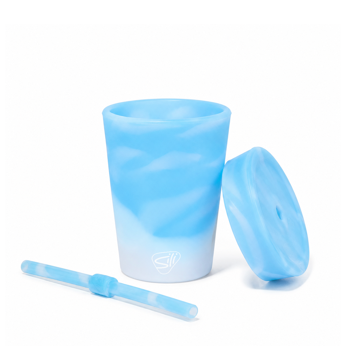 Silicone 8 oz Kids Straw Tumbler