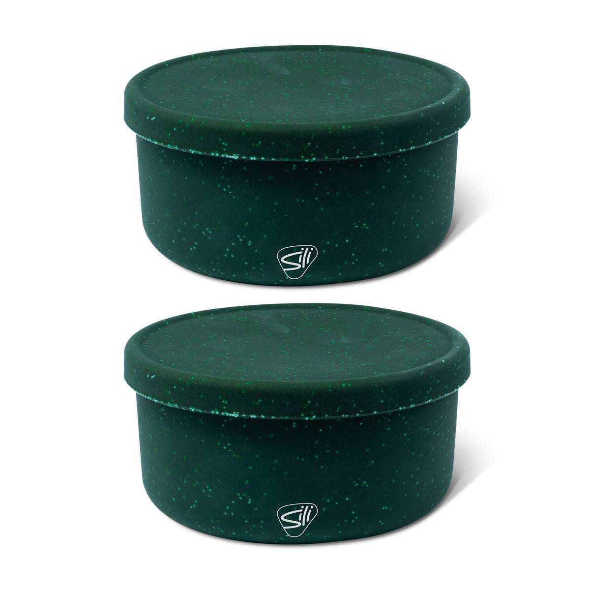 Silipint Silicone 30 oz Lidded Bowl Pack of 2