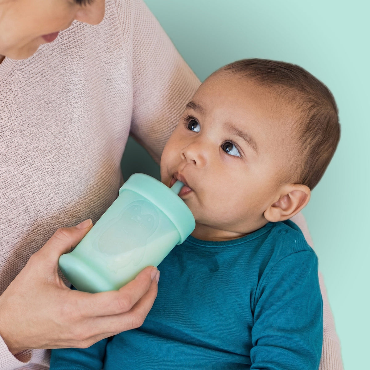 Silipint Silicone 5 oz SiliPenguin™ Baby Training Cup