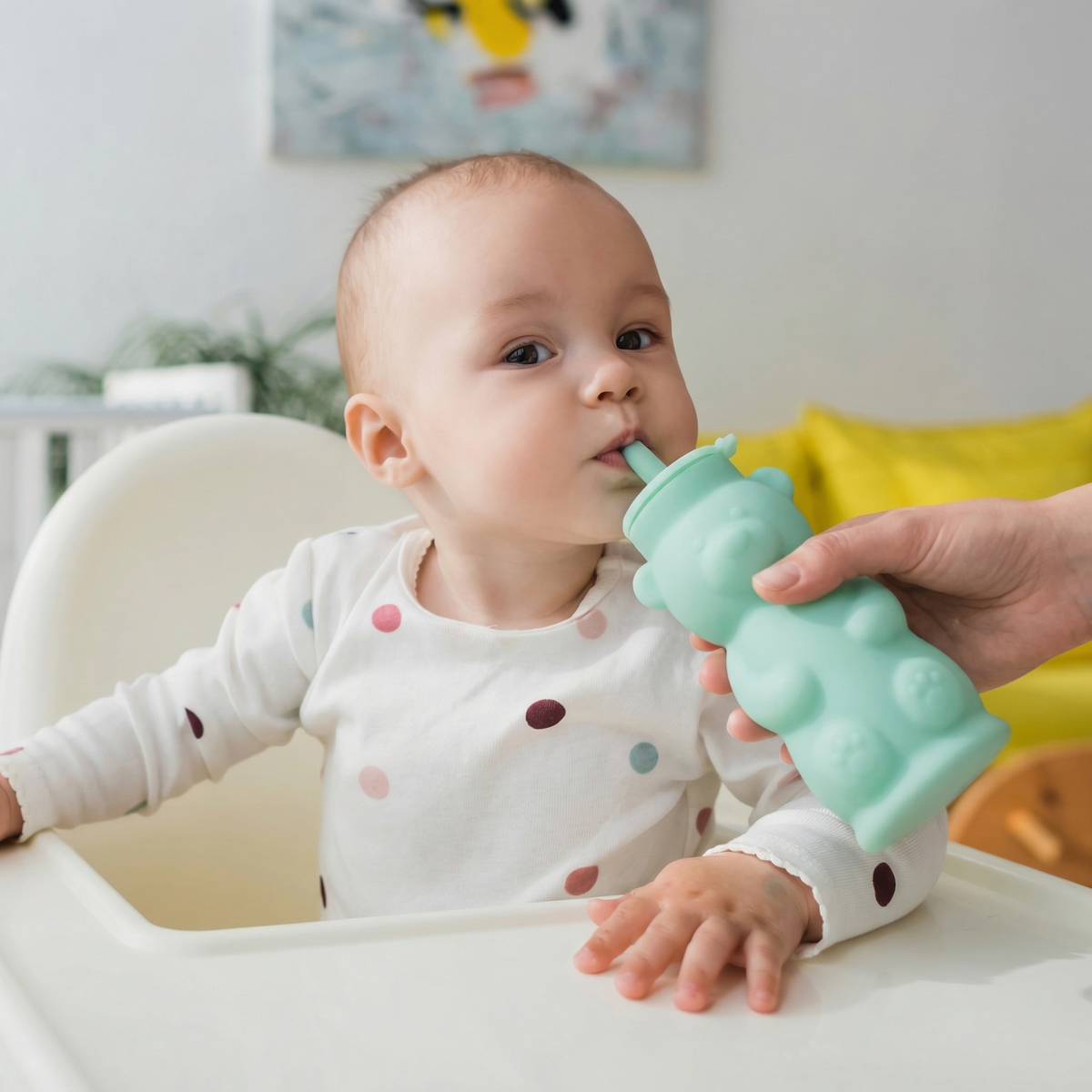 Silipint Silicone 8 oz SiliBear™ Baby Training Cup