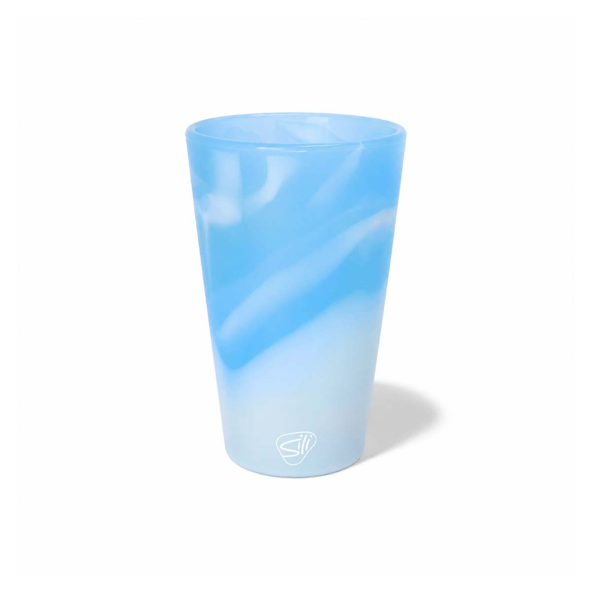 Silicone 16 oz Pint Glass