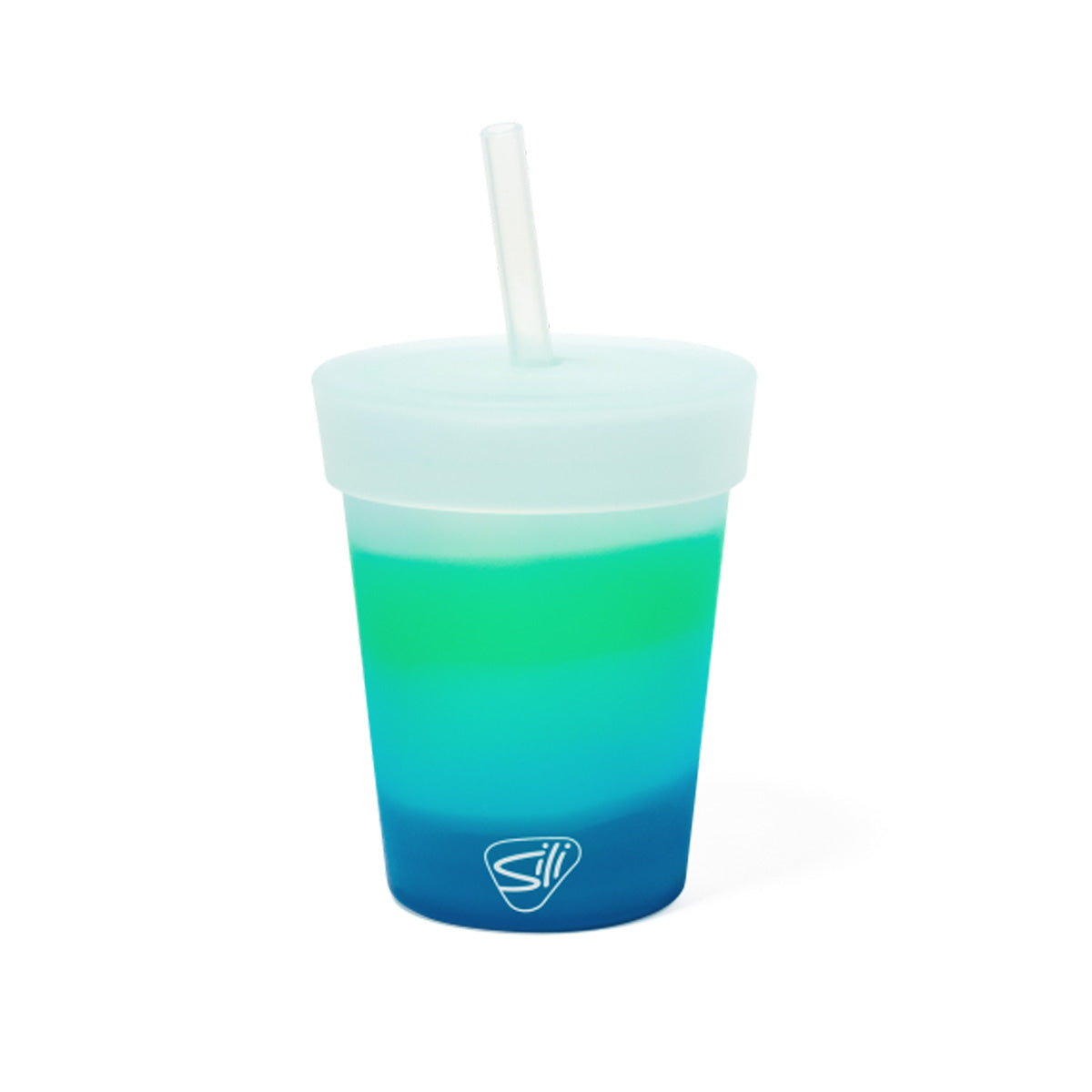 Silipint Silicone 8 oz Kids Straw Tumbler